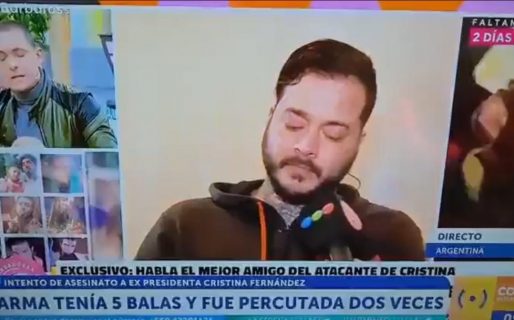 Habló el mejor amigo del hombre que quiso asesinar a CFK: «Su intención era matarla, pero lamentablemente no ensayó antes»