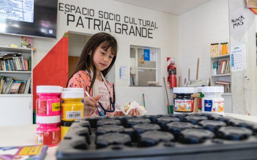 El Espacio “Patria Grande” ofrece variedad de actividades para niños, niñas y adolescentes
