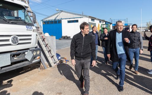 Luque supervisó los trabajos de refacción en el Autódromo General San Martín