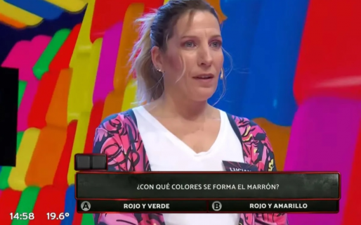 La respuesta de una participante de Los 8 escalones del millón que enmudeció a Guido Kaczka: “Ese color no existe”