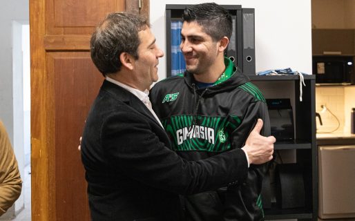 Luque: “Martín Villagrán es un ejemplo de que desde el sur se puede llegar al deporte de primer nivel”