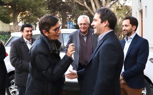 Luque:»Un placer recibir a la flamante embajadora de España en Argentina»