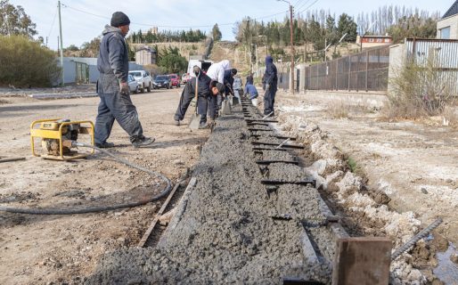 ﻿Iniciaron las tareas de pavimentación en el Cordón Forestal