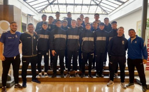 La Selección argentina juvenil de handball arribó a Comodoro para afrontar la Copa Internacional ante Uruguay