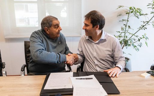 Luque confirmó la pronta apertura del Destacamento de Bomberos de Laprida