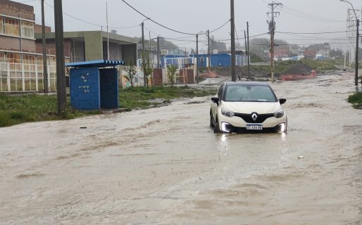 Comodoro: Las precipitaciones acumuladas ya superaron los 80 mm