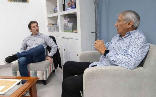 Luque se reunió con Béliz para dialogar sobre la actualidad del sector comercial