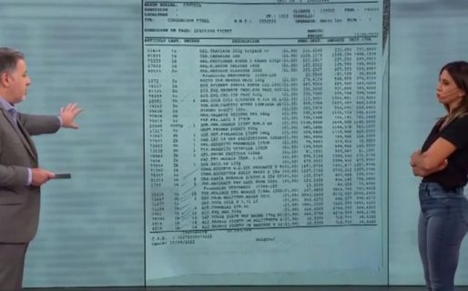 Cinthia Fernández gastó $100 mil en el supermercado y se indignó