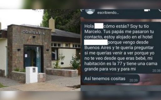 Se hizo pasar por su tío y citó a una nena de 12 años en un hotel: «Mi habitación es la 77″