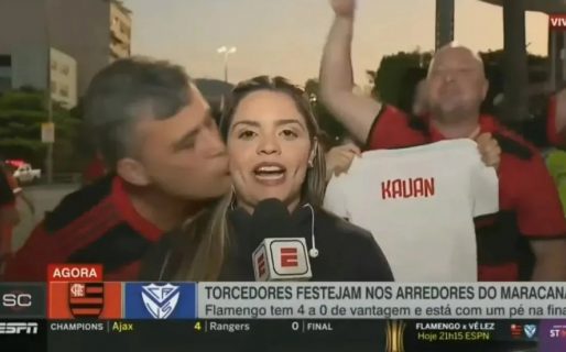 Repudiable: Una cronista de ESPN fue acosada en vivo