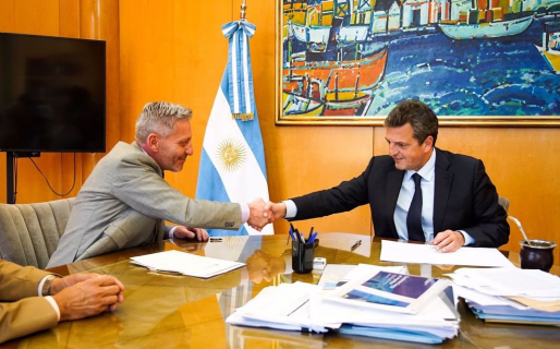 Arcioni y Massa constituyeron un Fondo Fiduciario para el desarrollo de Chubut
