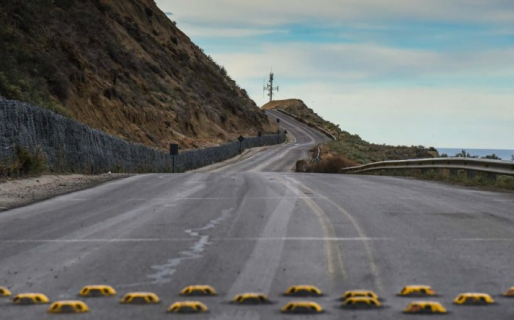 Cierran el camino Juan Domingo Perón por precaución