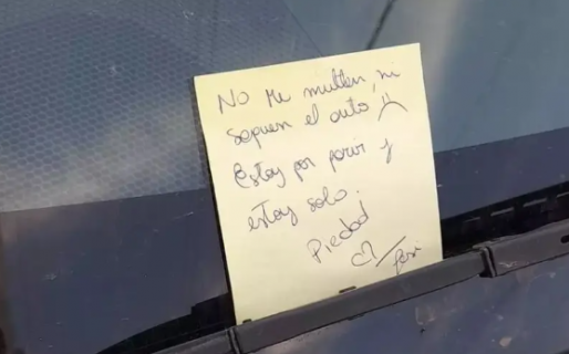 «No me multen, estoy por parir», el emocionante pedido de una futura madre