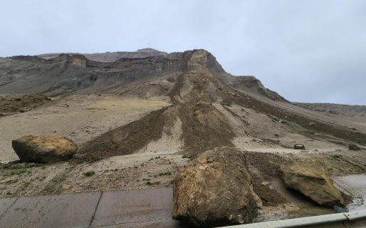 El desprendimiento de rocas del Cerro Chenque se debió “a las intensas lluvias”