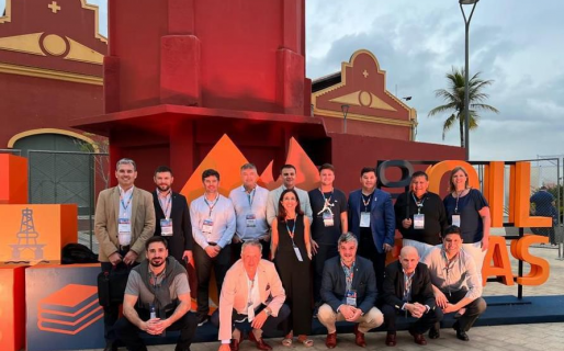 Una comitiva de Chubut participa de la Feria Oil & Gas 2022 en Río de Janeiro