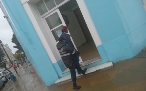 Quiso usurpar una vivienda en el centro: ya había traído sus pertenencias para instalarse