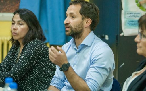 “Diálogo y construcción”: Issa compartió con estudiantes del ISFD N°807 del Perito Moreno