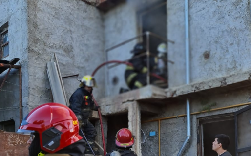El fuego consumió parte de una vivienda en Bella Vista Sur