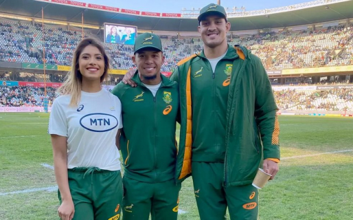Sorprendieron a un jugador de los Springboks en pleno acto sexual con la nutricionista del plantel
