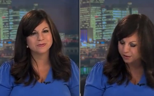 Sufrió un derrame cerebral mientras conducía un noticiero en vivo