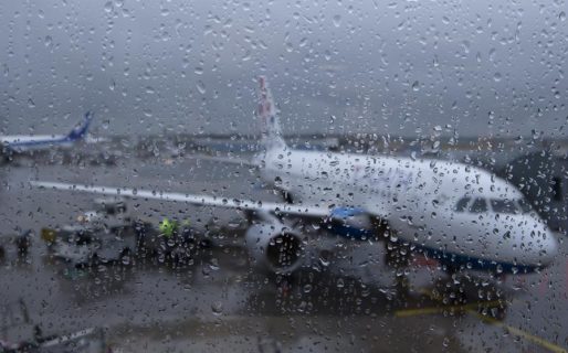 Los vuelos salen con normalidad a pesar de la tormenta