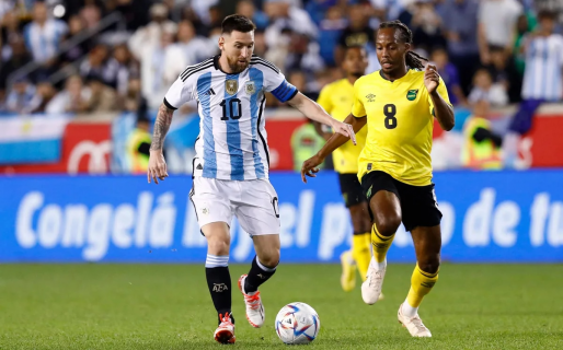 Con un Messi brillante, Argentina goleó a Jamaica