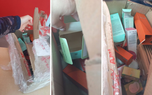Denuncia que le robaron $40.000 pesos en productos Natura
