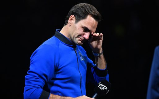 Roger Federer rompió en llanto en su despedida del tenis: “Gracias a todos por apoyarme”