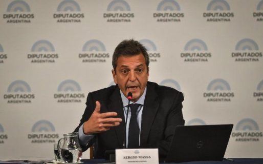 Sergio Massa presentó en Diputados el Presupuesto 2023