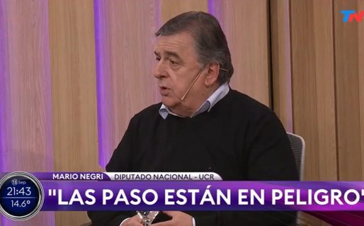Mario Negri desmintió a Damián Biss aduciendo que “la UCR defiende las PASO en todo el país”