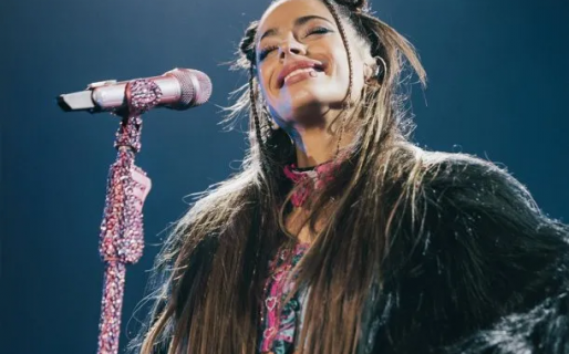 ¿Viva Perón?, el inesperado grito de Tini en uno de sus recitales