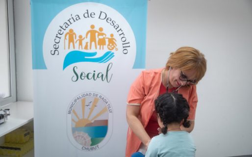 Rada Tilly inicia la Campaña de Vacunación contra el sarampión, la rubéola, paperas y polio