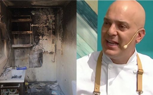 “Unos minutos más y no estábamos acá”: Santiago Giorgini se quebró al hablar sobre el incendio de su casa