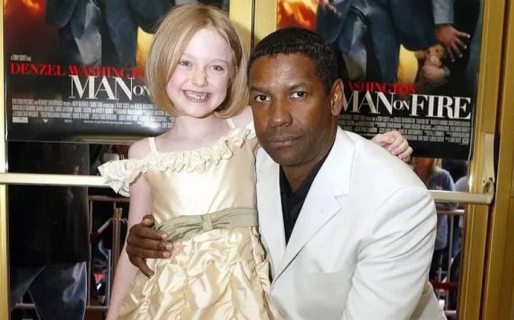 Denzel Washington y Dakota Fanning se reencontraron a 18 años del estreno de “Hombre en llamas”