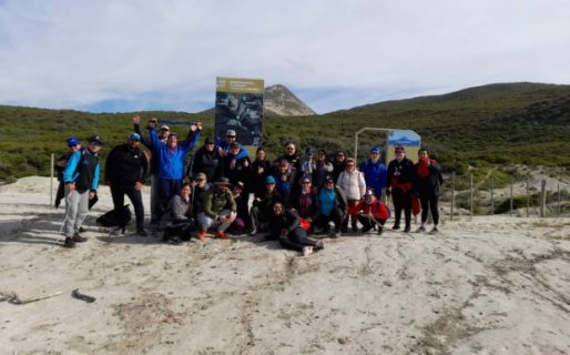 El trekking adaptado realizó una gran travesía por el Pico Salamanca