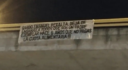 Escrachó a su ex por no pagar la cuota alimentaria: “Dejá de hacerte el padre ejemplar”