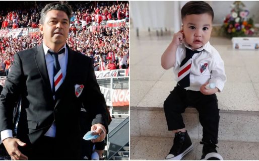 Ivael Santiago, el fanático de River que se bautizó con la corbata de Labruna y sueña con ir al Monumental