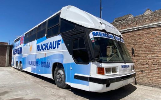 Pagaron 18 millones de pesos por el Menemóvil, la casa rodante de la campaña presidencial 1995