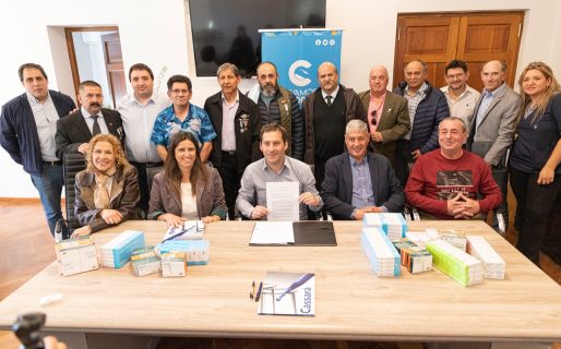 El municipio recibirá donaciones de medicamentos del Laboratorio Cassará para fortalecer el área de salud
