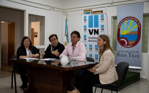 Se firmó el contrato para el inicio de la obra de acceso a Rada Tilly