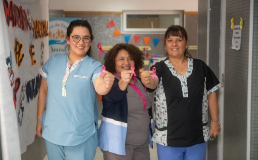 Rada Tilly se suma al mes de concientización sobre el cáncer de mama