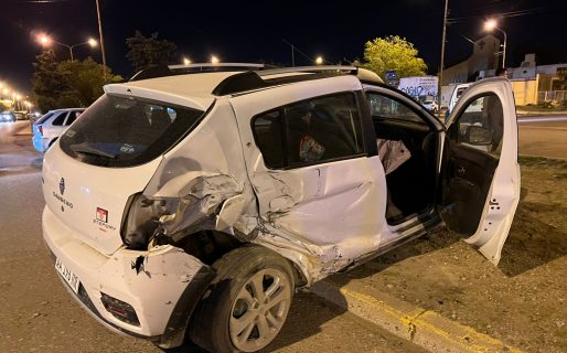Accidente con menores lesionados