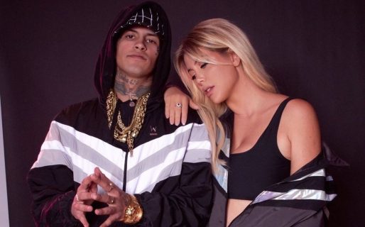 Llegó el gran día: encontraron a Wanda y a L-Gante a los besos