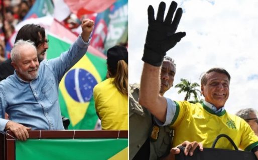 Ballotage: Lula y Bolsonaro cerraron sus campañas electorales