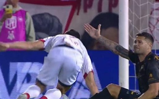 Era para el otro lado: el insólito penal que cometió Mauro Zárate