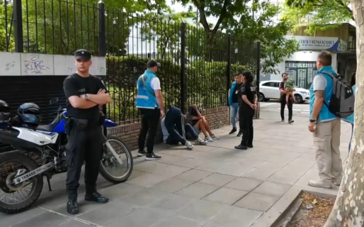 Detienen a doce “trapitos” que cobraban 2.000 pesos para el show de Coldplay