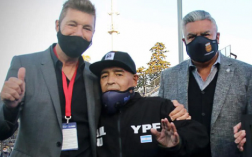 El último cumpleaños de Maradona en soledad