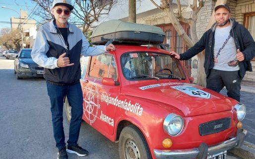 Recorrieron la Argentina con un Fiat 600: “Nos felicitan y hasta nos regalan dinero”