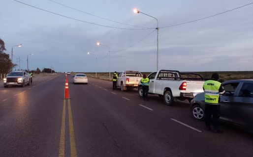 7 conductores dieron positivo de alcoholemia en Comodoro durante el fin de semana
