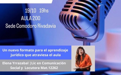 Seminario de creación de Podcast